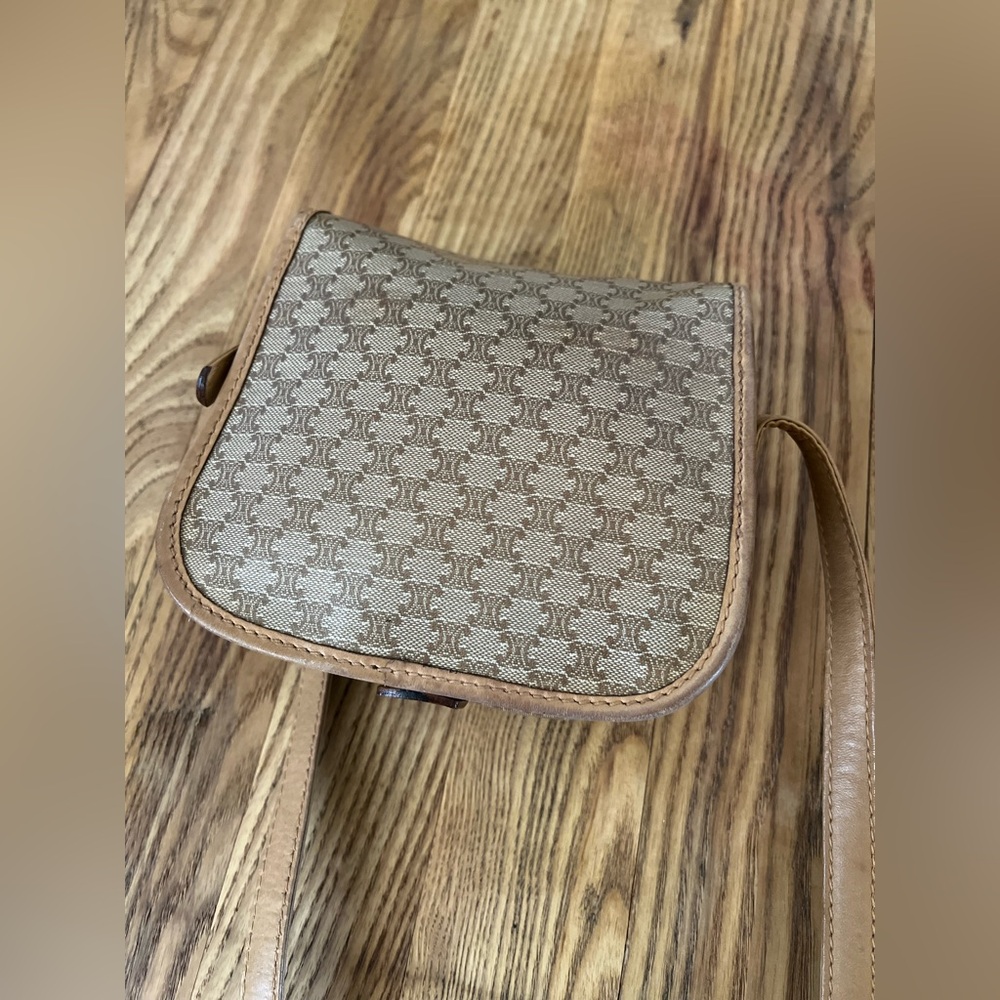 Celine Triomphe Macadam Mini Crossbody Bag - Picture 7 of 15